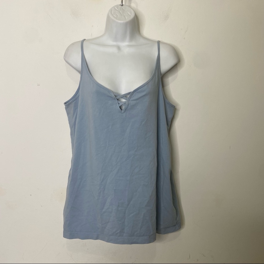 Love & Legend Fitted Baby Blue Camisole Size 2X